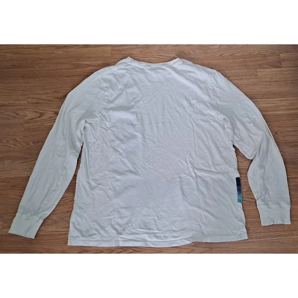 Junk Food Sz XL Retro ATARI PONG Long‎ Sleeve T Shirt Off White Color